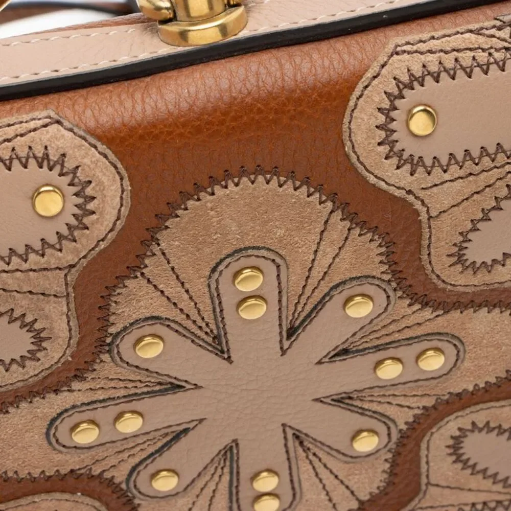 Chloe Calfskin Patchwork Nile Small Bracelet Bag